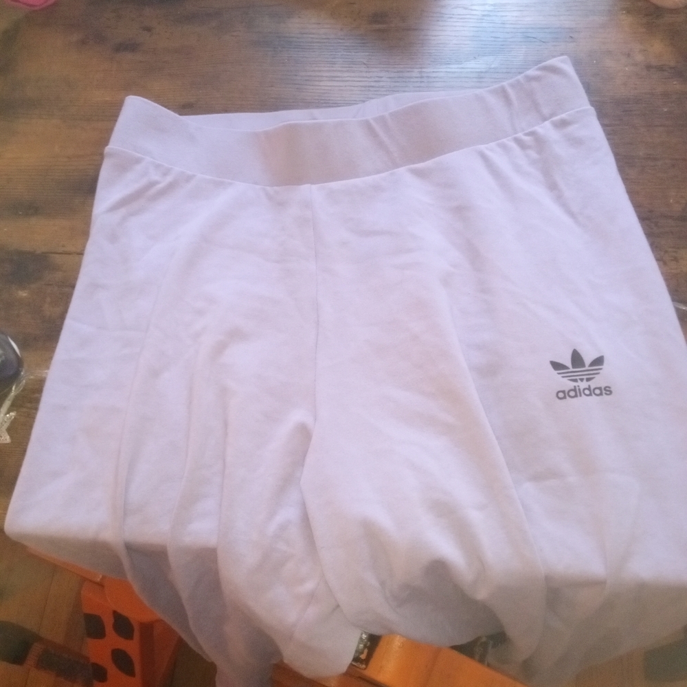 Lavender Adidas high waisted leggings